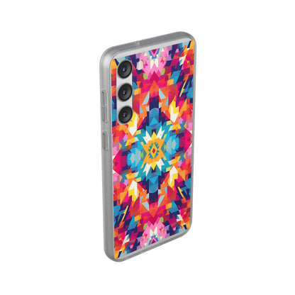 Maya Hayuk  inspired bold, colourful  pattern Phone Case