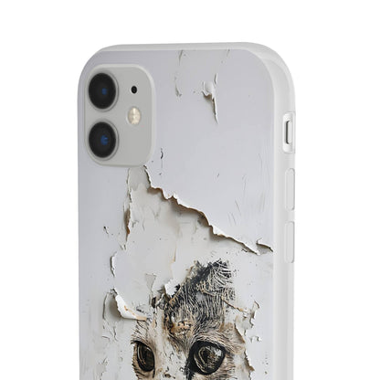 Vhils inspired Cat Phone Case | iPhone / Samsung