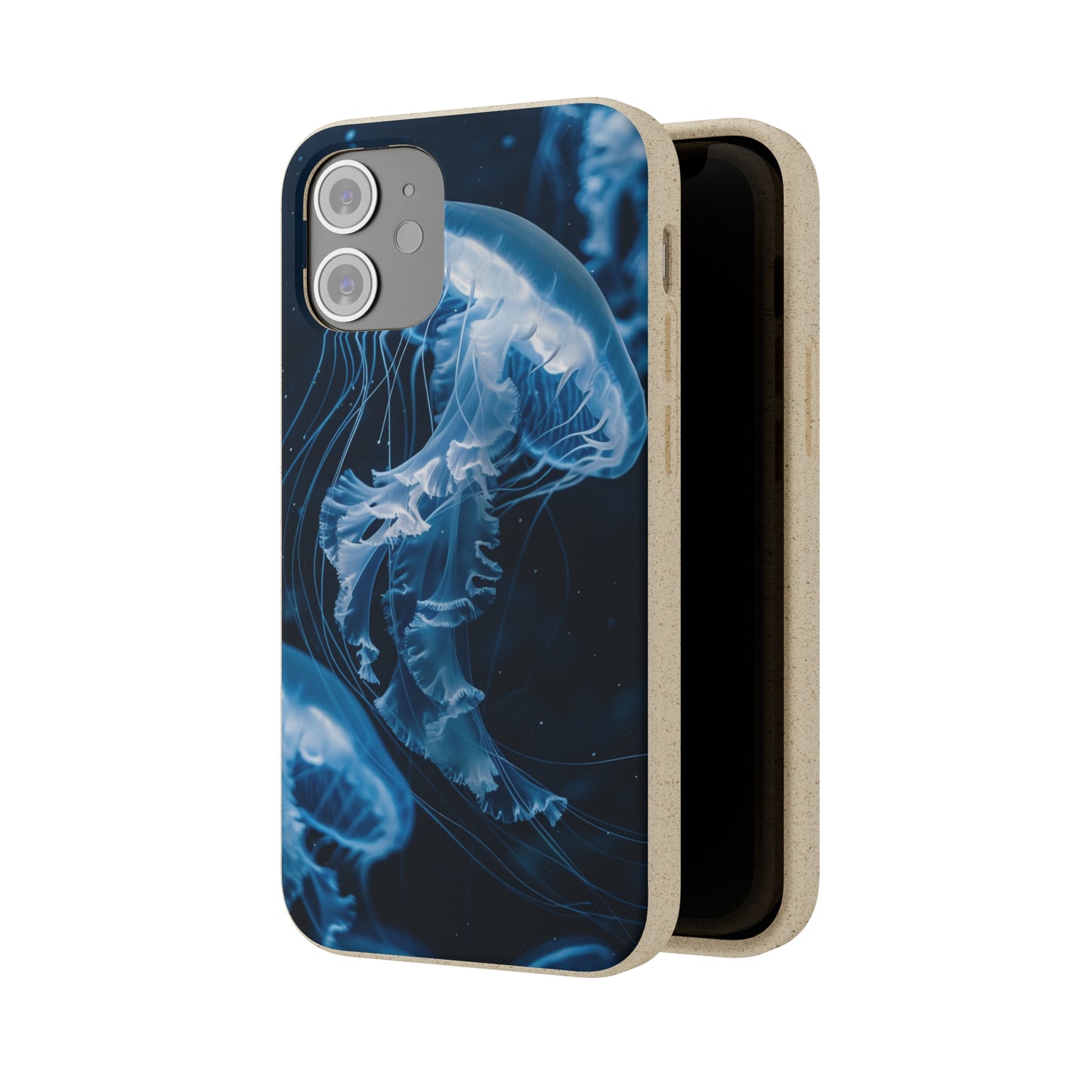 Deep Ocean Jellyfish Biodegradable Phone Case | iPhone / Samsung