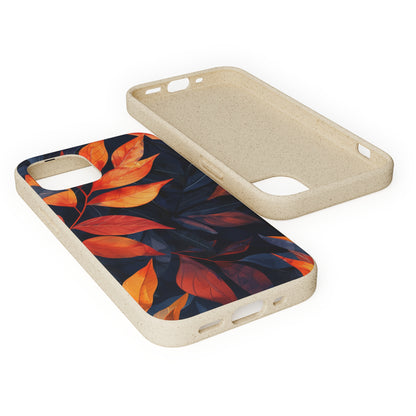 Autumnal Leaves Biodegradable Phone Case | iPhone / Samsung