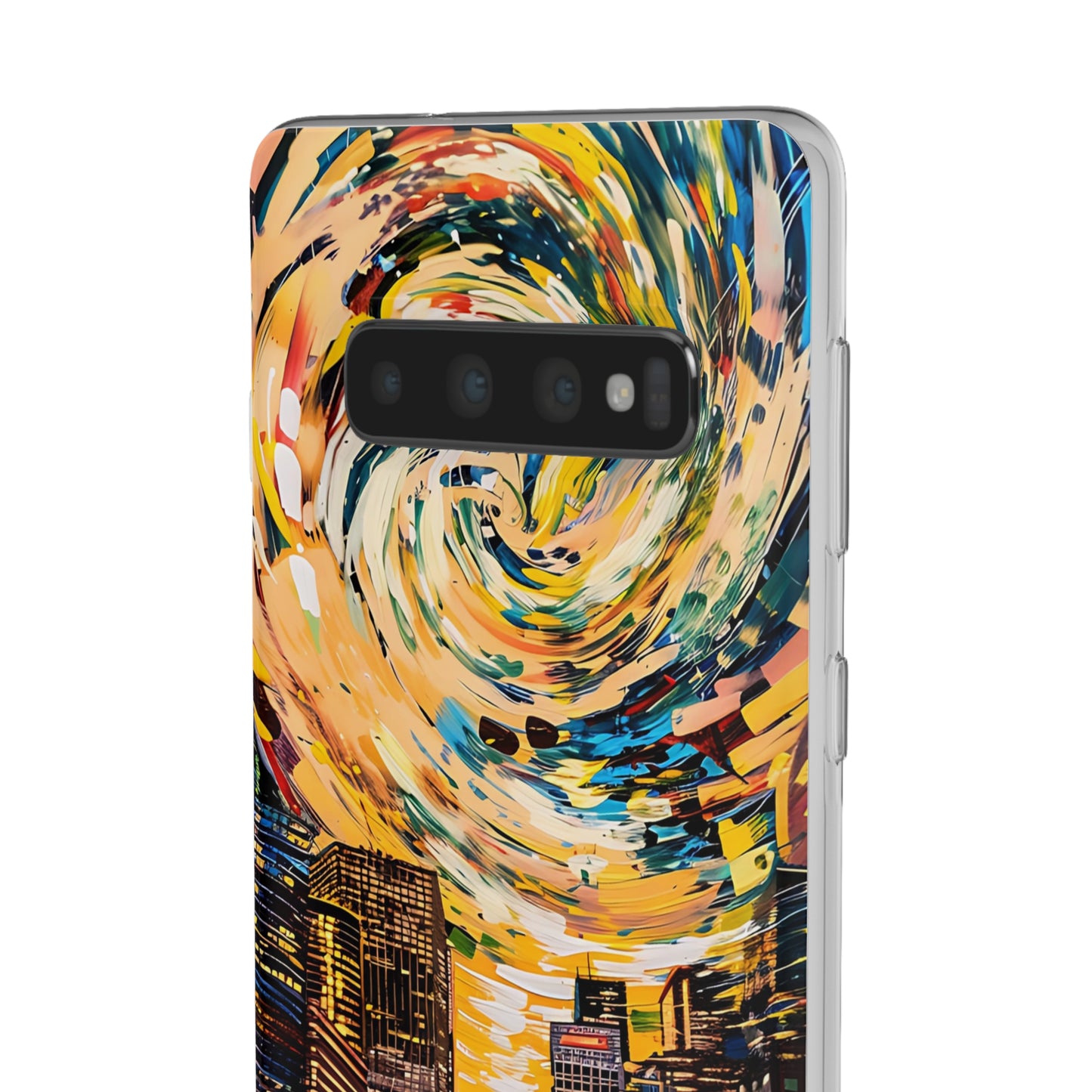 Van Gogh inspired City scene | iPhone/Samsung | Slimline Phone Case