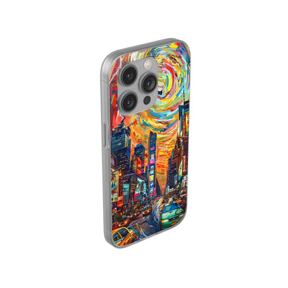 Van Gogh inspired City scene | iPhone/Samsung | Slimline Phone Case