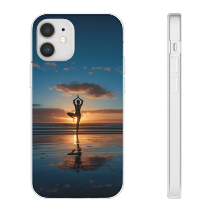 Yoga on the beach Phone Case | iPhone / Samsung