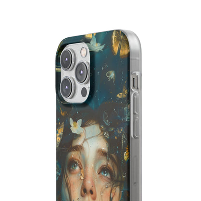 Girl under water contemporary style | iPhone/Samsung | Slimline Phone Case