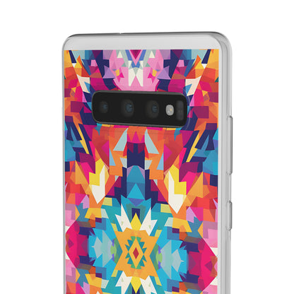 Maya Hayuk  inspired bold, colourful  pattern Phone Case