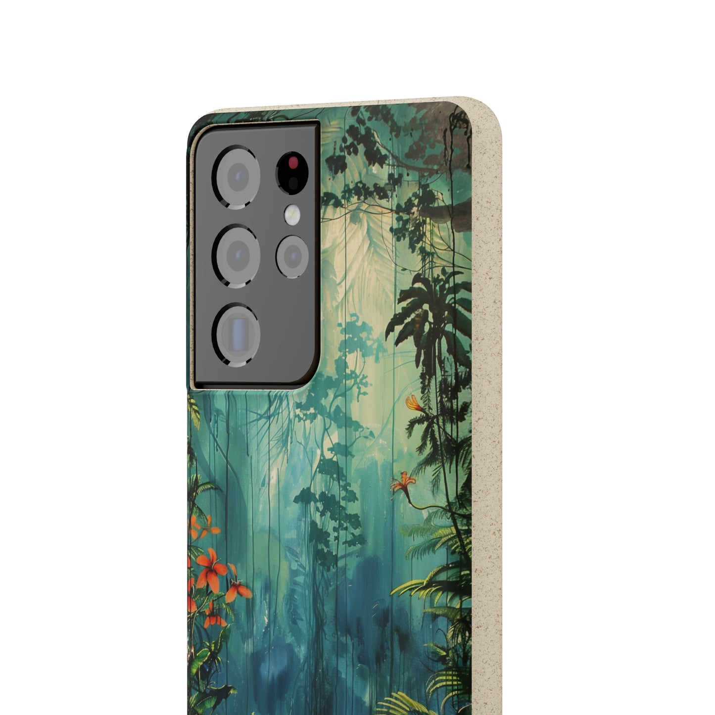 Rain Forest Clearing Scene Biodegradable Phone Case | iPhone / Samsung