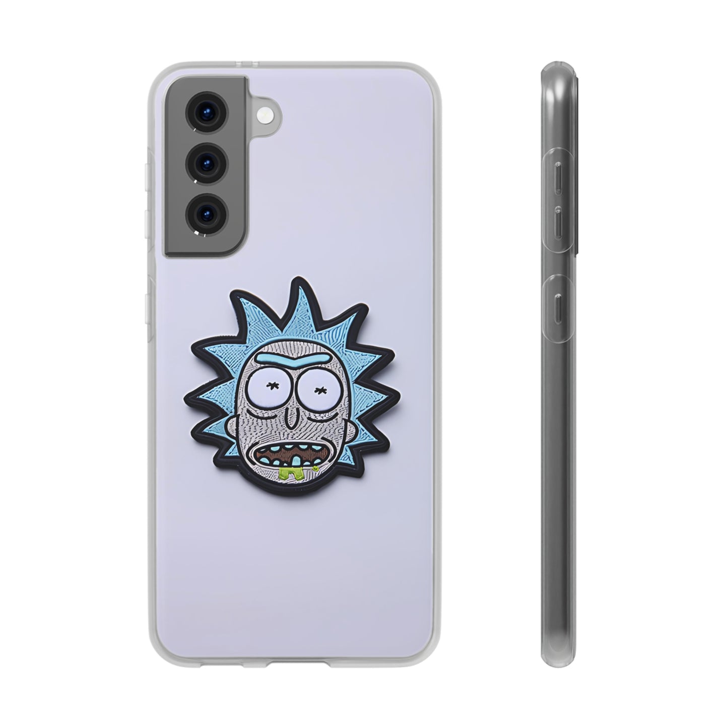 Rick and Morty badge Phone Case