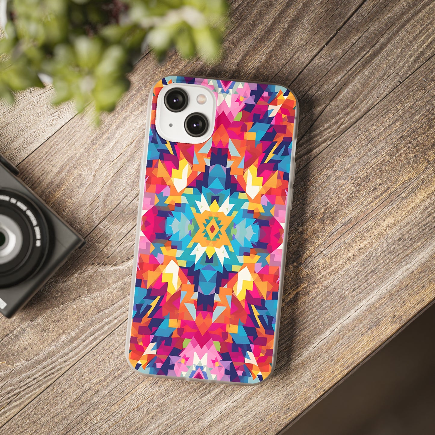 Maya Hayuk  inspired bold, colourful  pattern Phone Case