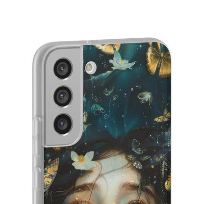 Girl under water contemporary style | iPhone/Samsung | Slimline Phone Case