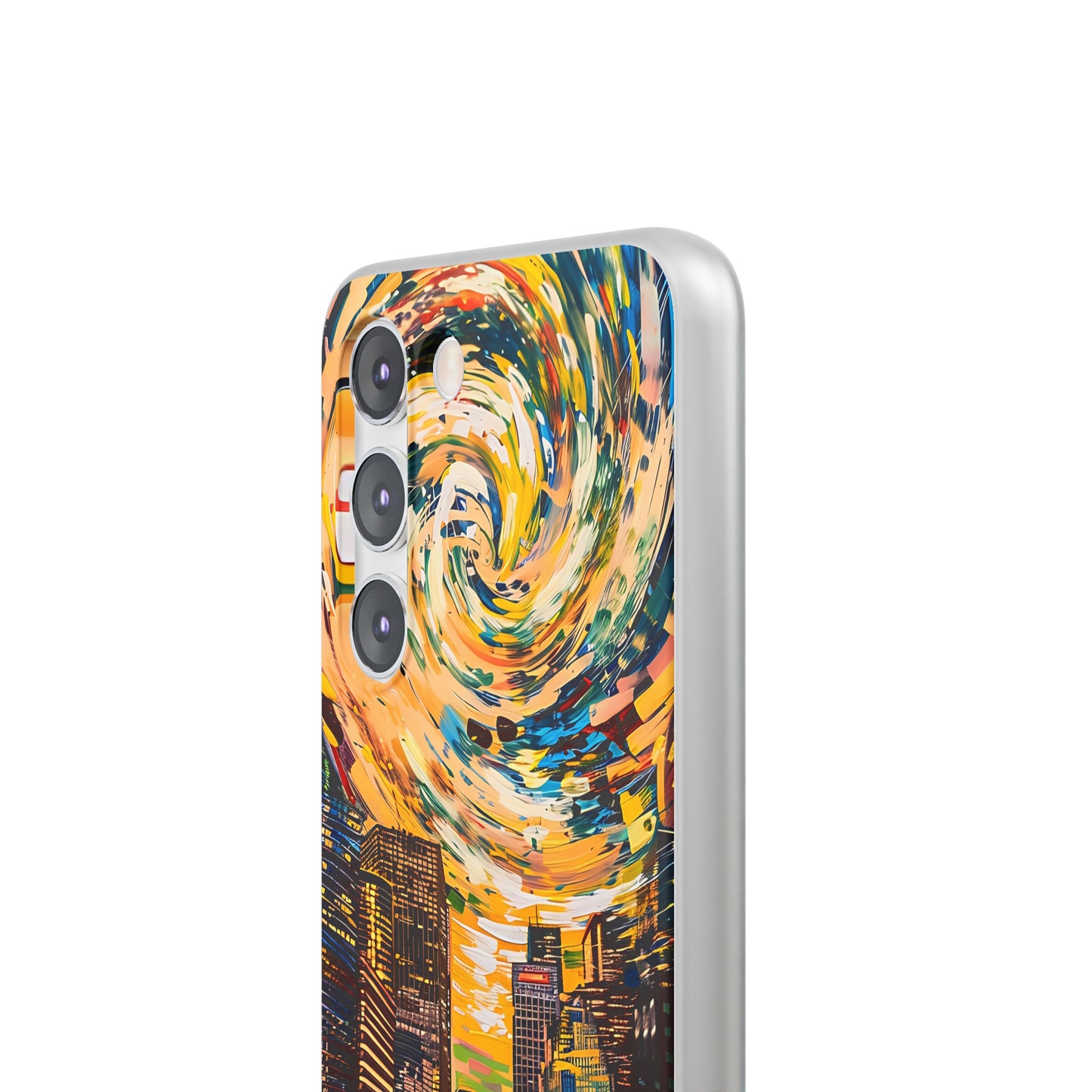 Van Gogh inspired City scene | iPhone/Samsung | Slimline Phone Case