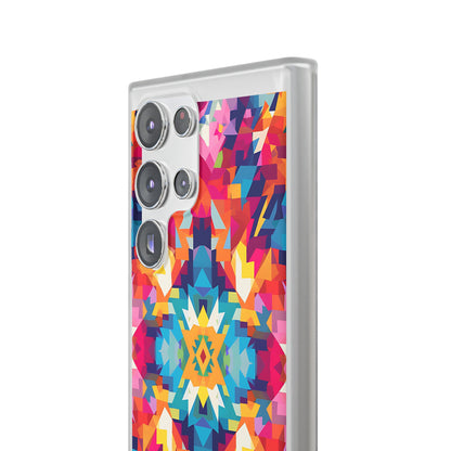 Maya Hayuk  inspired bold, colourful  pattern Phone Case