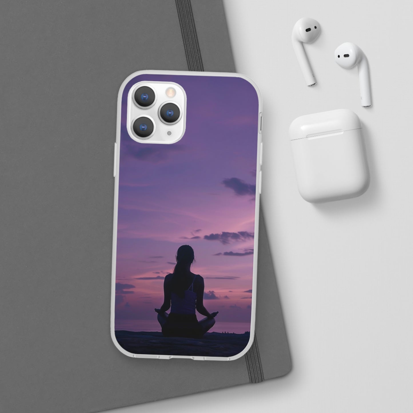 Yoga on the beach Phone Case | iPhone / Samsung