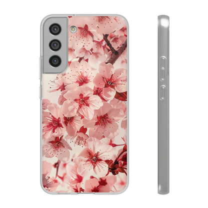 Pink Flowers Phone Case | iPhone / Samsung