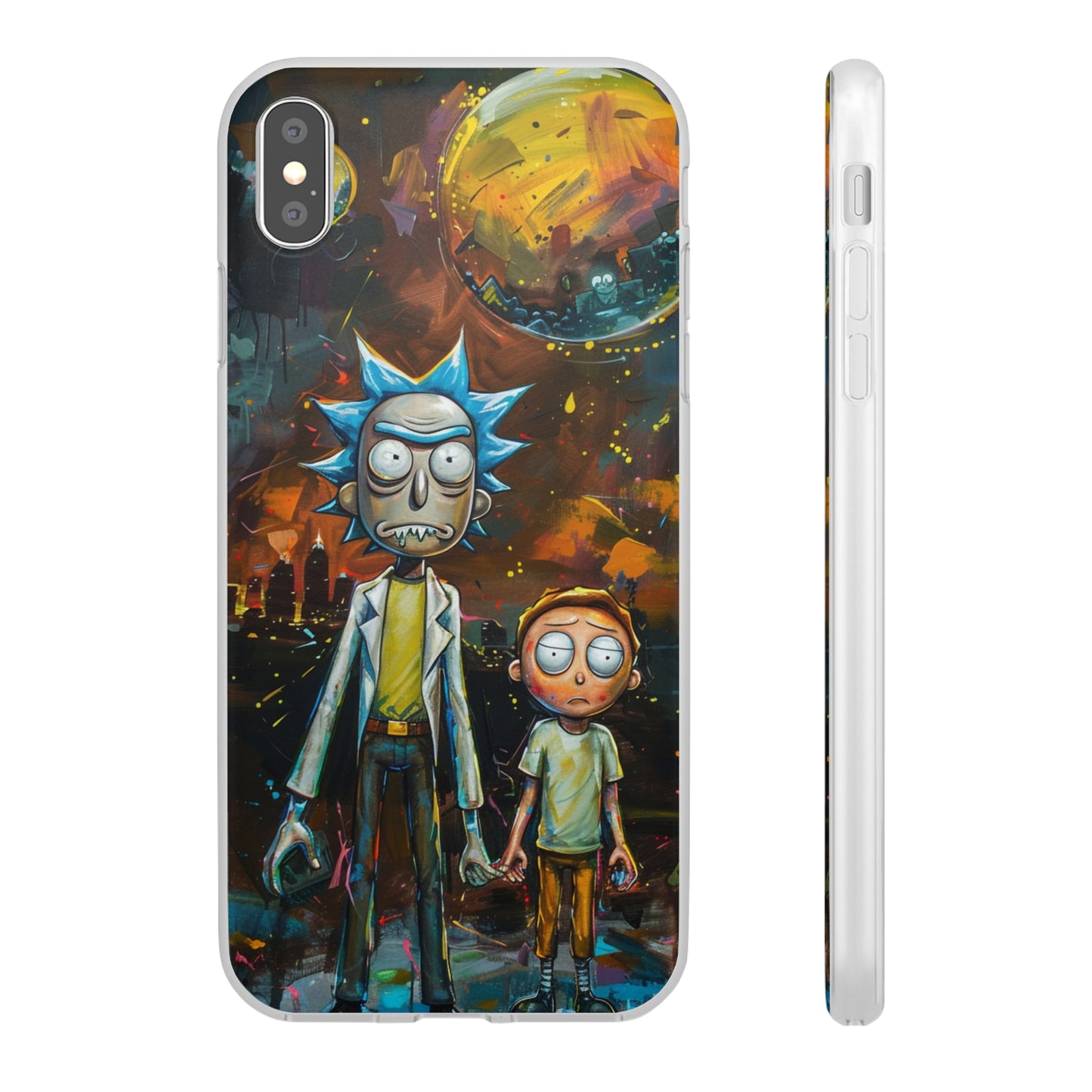 Rick and Morty realism Phone Case