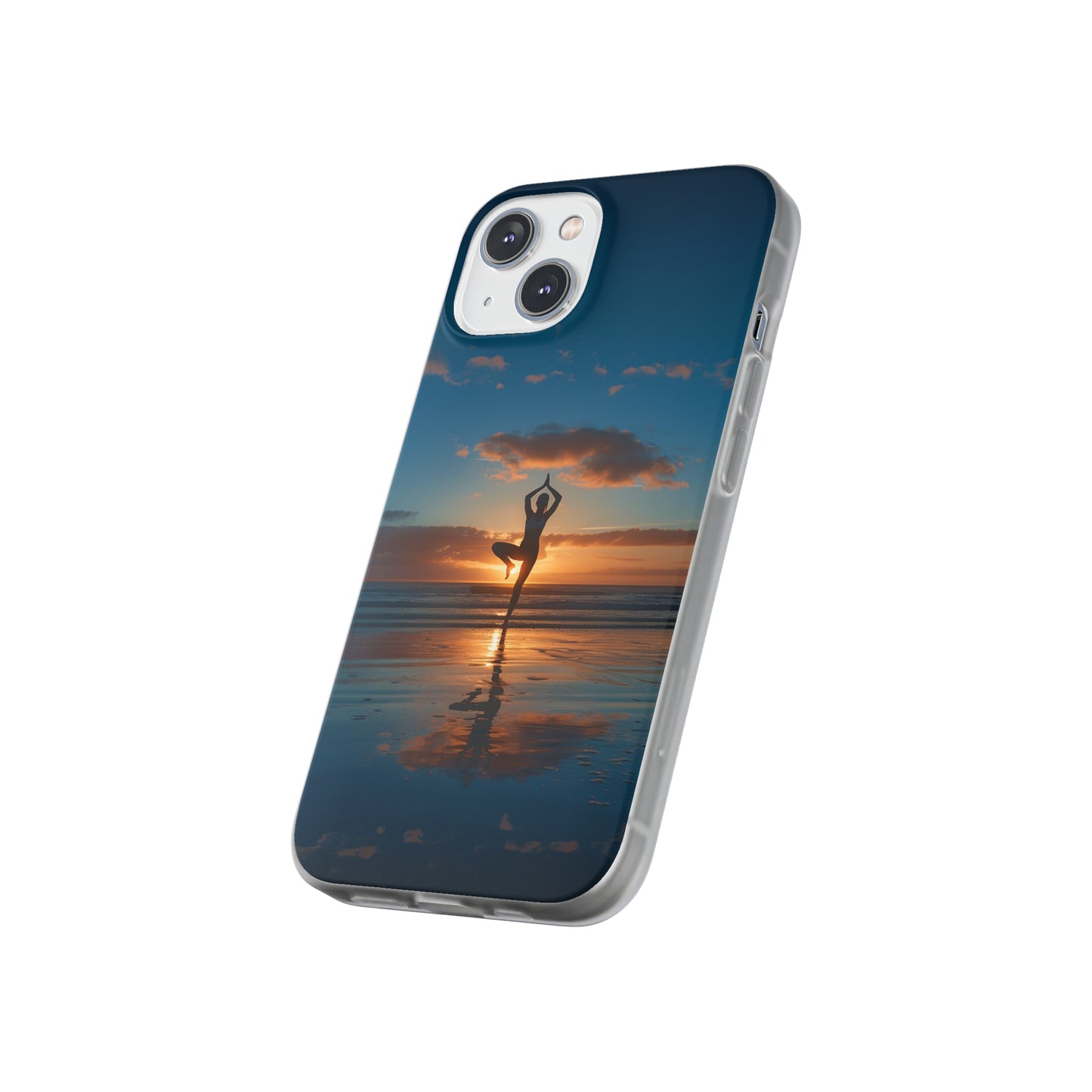 Yoga on the beach Phone Case | iPhone / Samsung