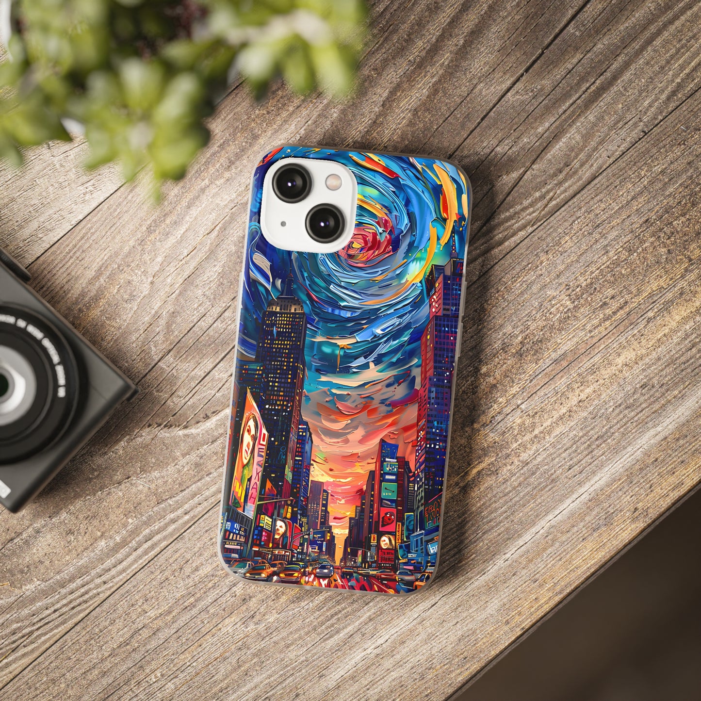 Van Gogh inspired City scene | iPhone/Samsung | Slimline Phone Case