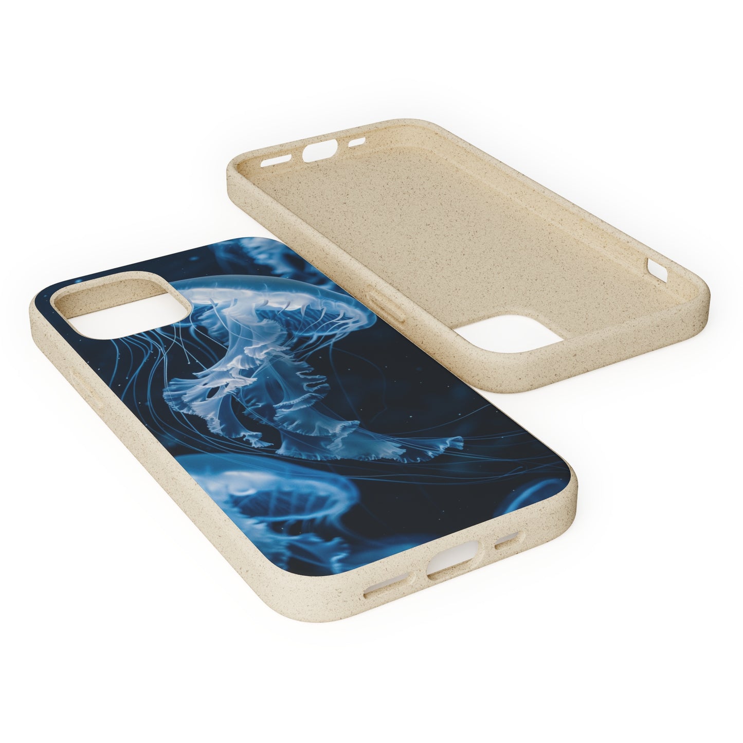 Deep Ocean Jellyfish Biodegradable Phone Case | iPhone / Samsung