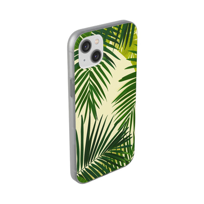 Green Leaves Pattern Phone Case | iPhone / Samsung