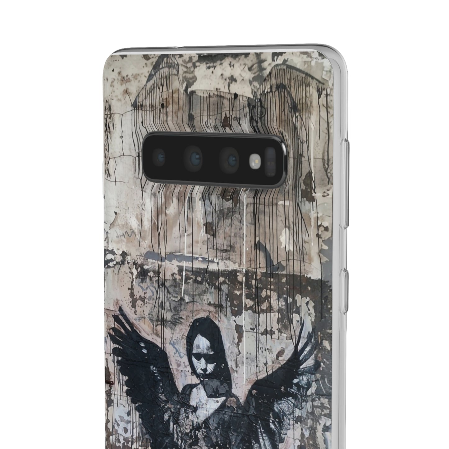 Vhils inspired Gothic Dark Angel Phone Case