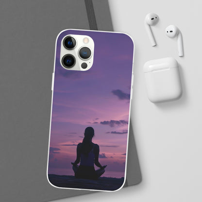 Yoga on the beach Phone Case | iPhone / Samsung