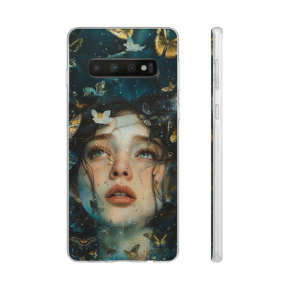 Girl under water contemporary style | iPhone/Samsung | Slimline Phone Case