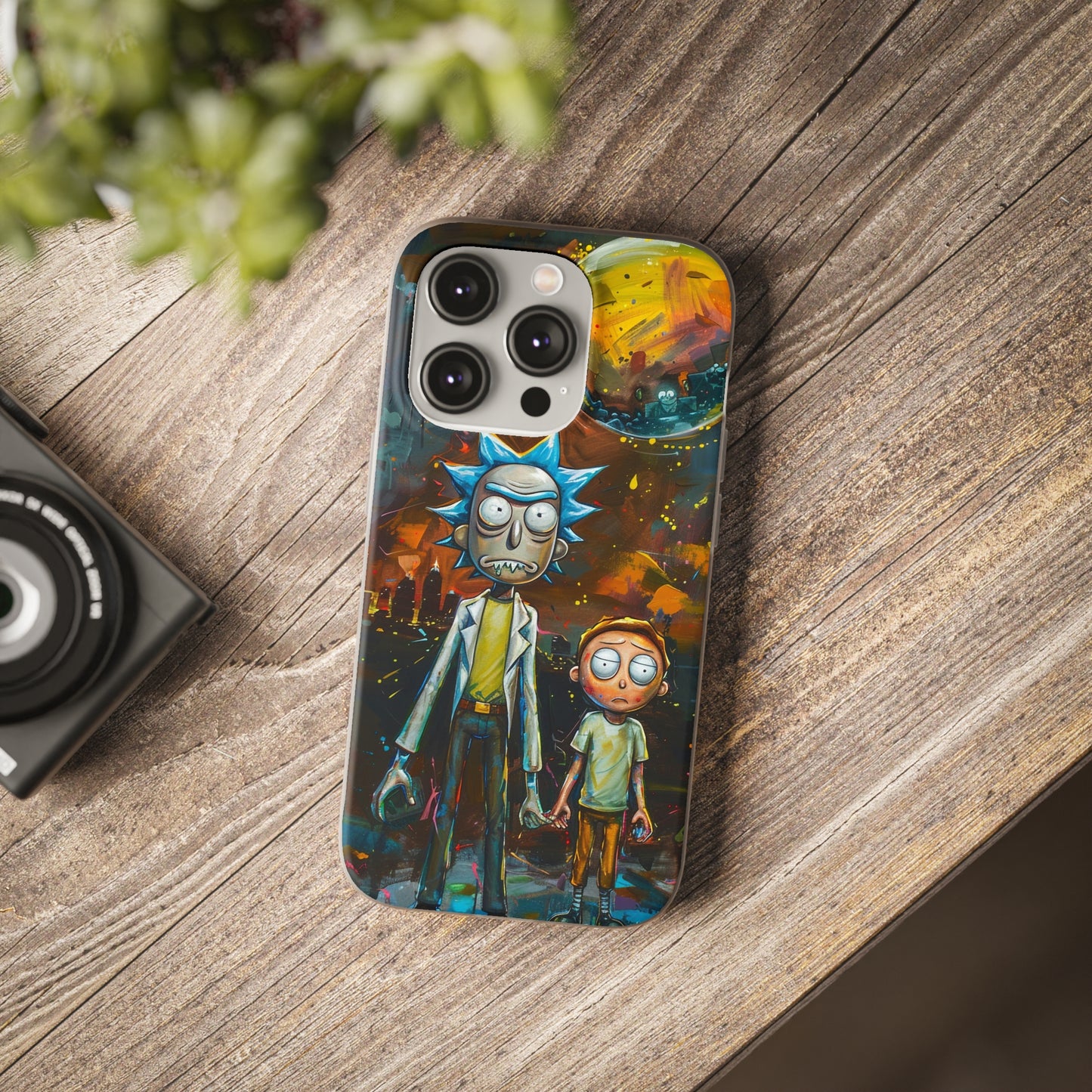 Rick and Morty realism Phone Case