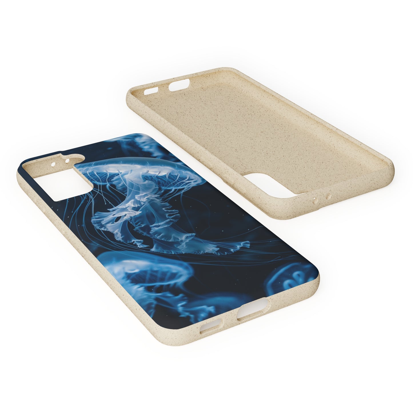 Deep Ocean Jellyfish Biodegradable Phone Case | iPhone / Samsung