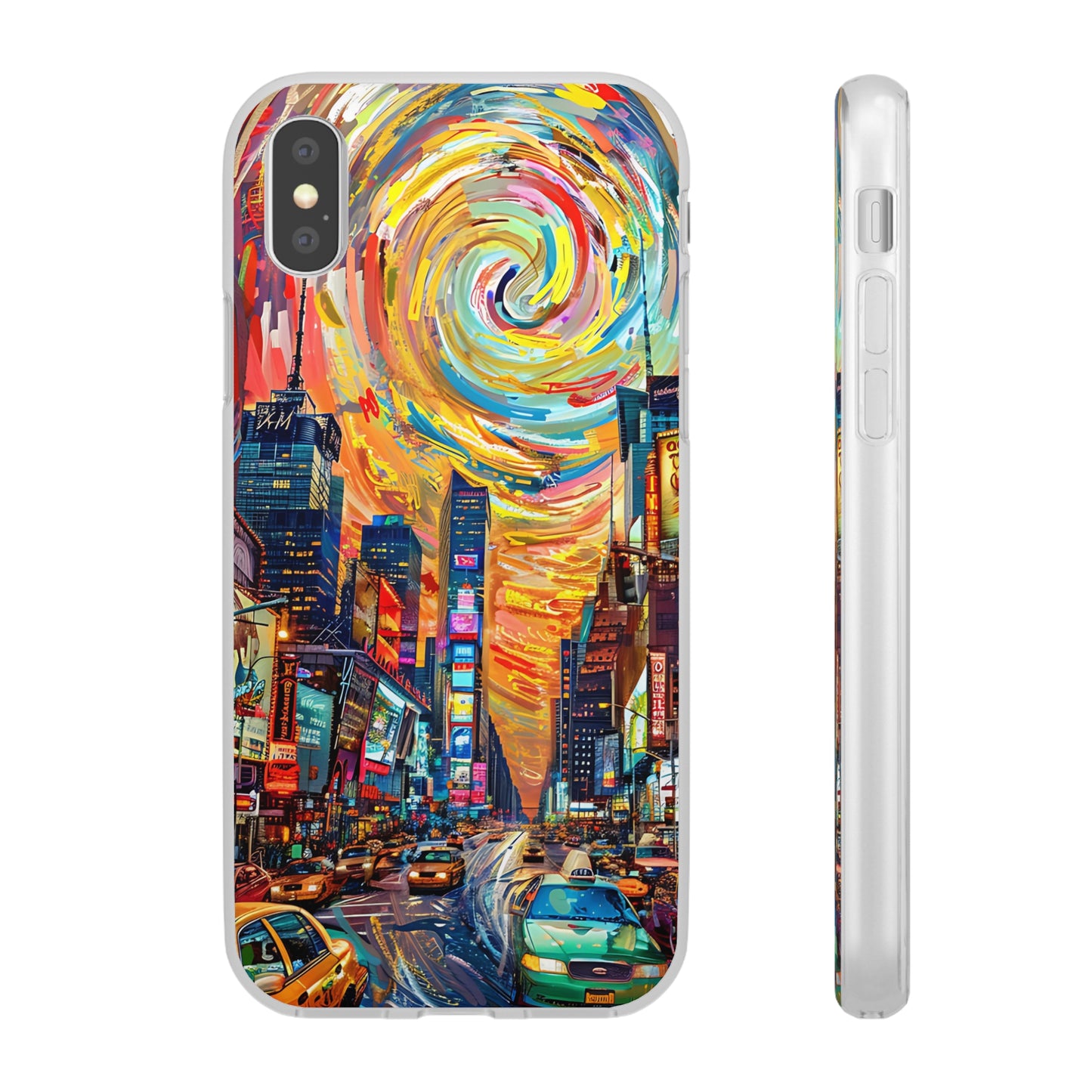 Van Gogh inspired City scene | iPhone/Samsung | Slimline Phone Case