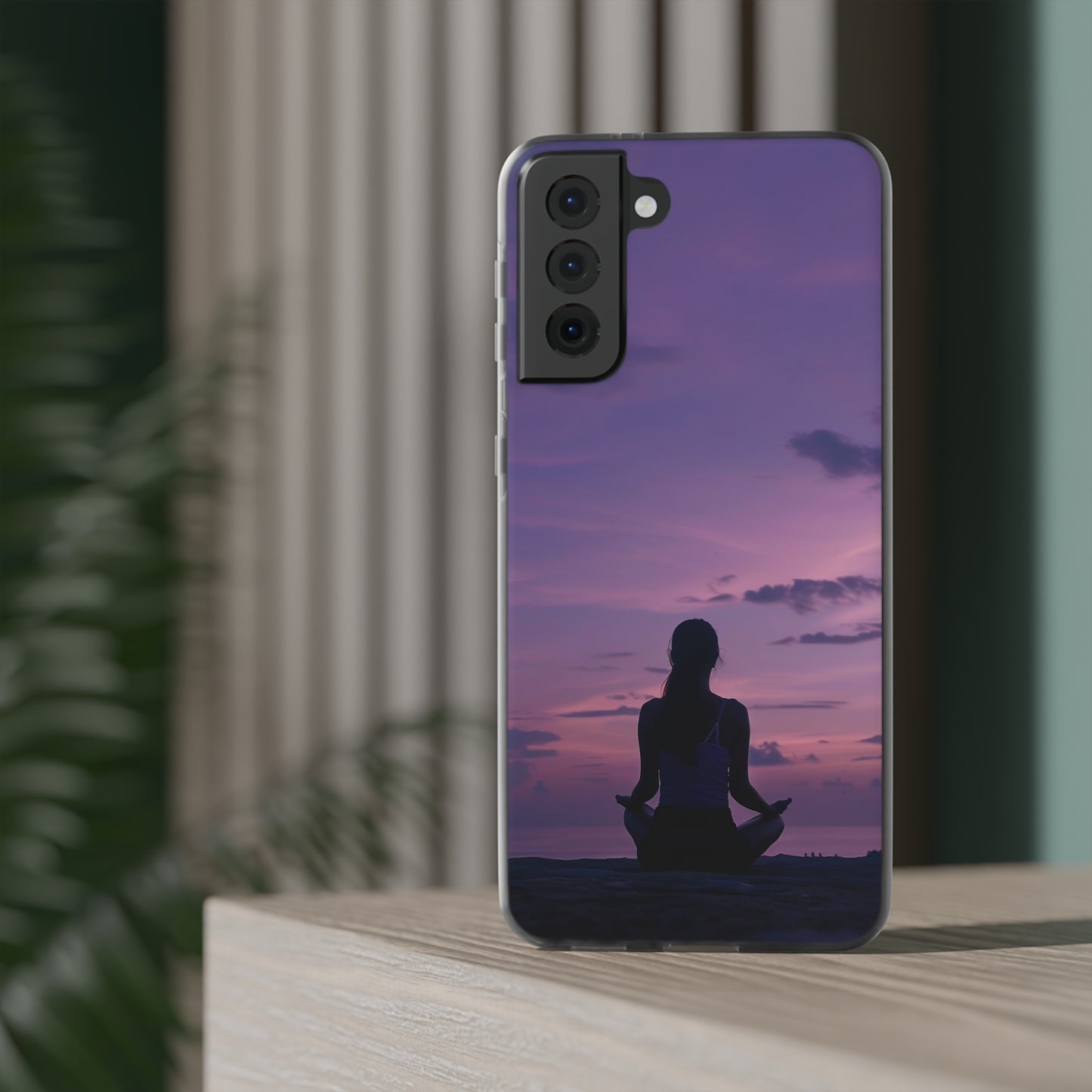 Yoga on the beach Phone Case | iPhone / Samsung