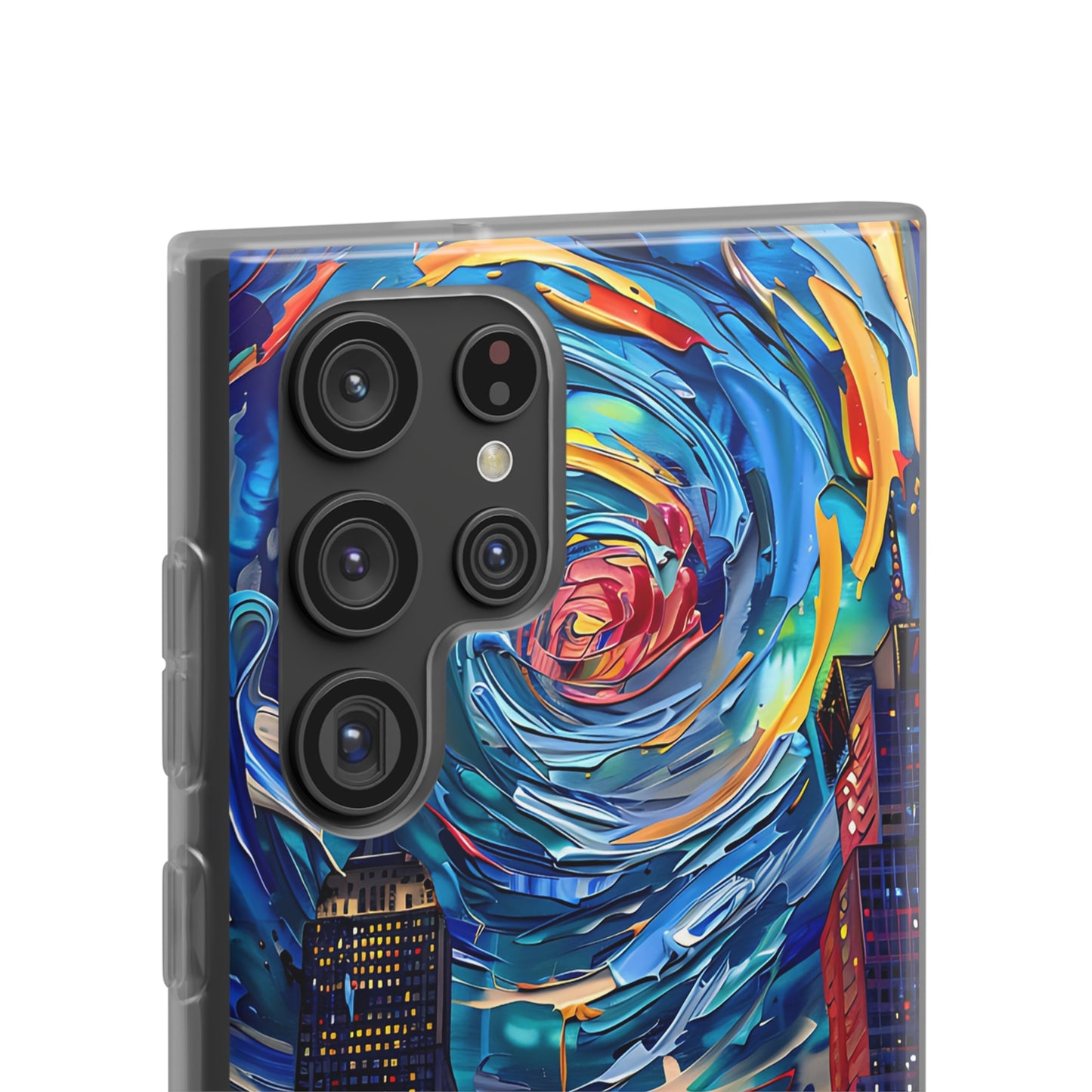 Van Gogh inspired City scene | iPhone/Samsung | Slimline Phone Case