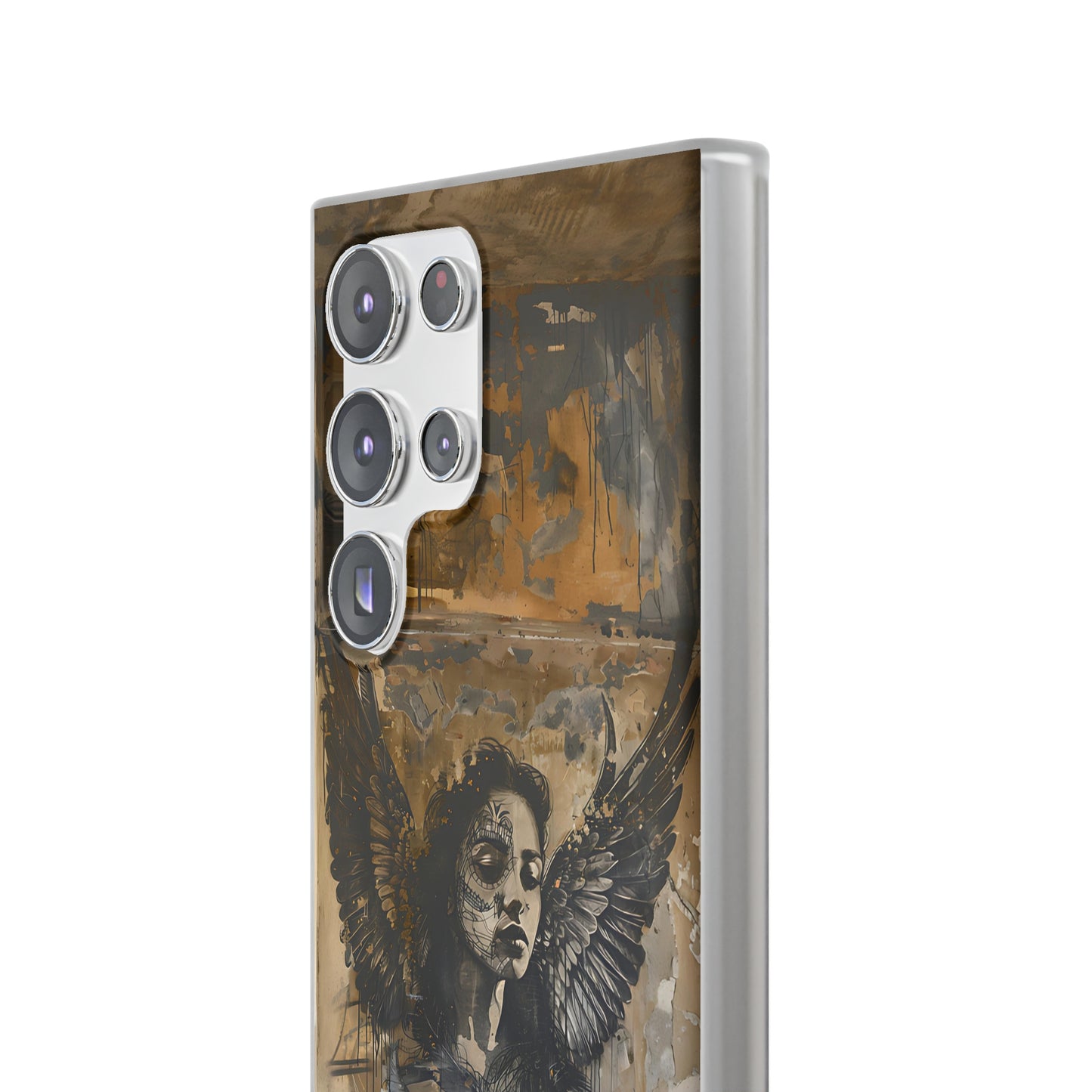 Vhils inspired Gothic Woman Phone Case