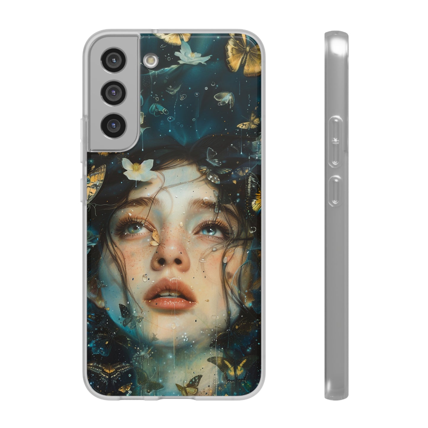 Girl under water contemporary style | iPhone/Samsung | Slimline Phone Case