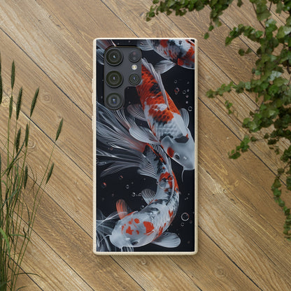 Realistic Koi Fish Biodegradable Phone Case | iPhone / Samsung