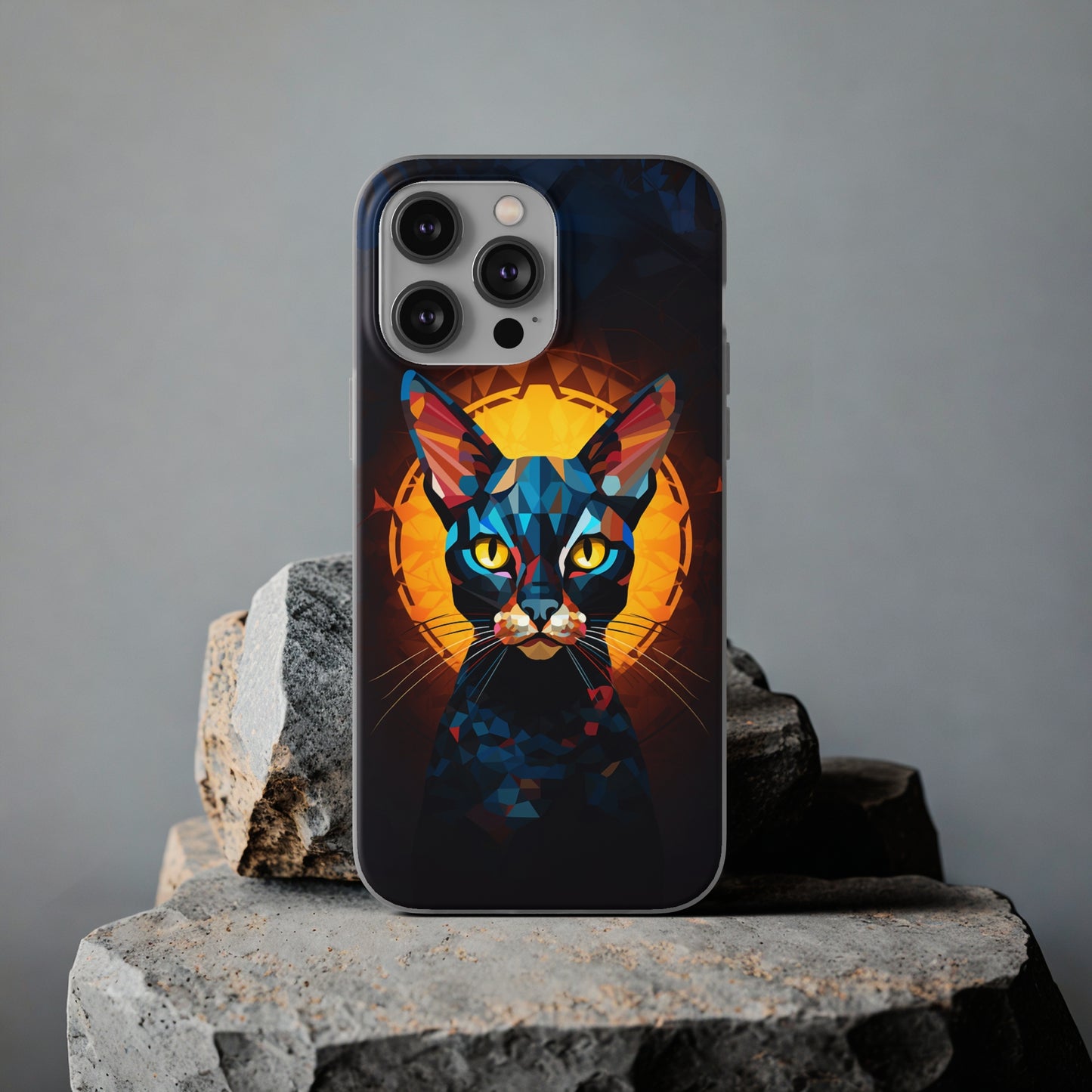 Cat Pattern Phone Case | iPhone / Samsung