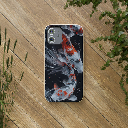 Realistic Koi Fish Biodegradable Phone Case | iPhone / Samsung