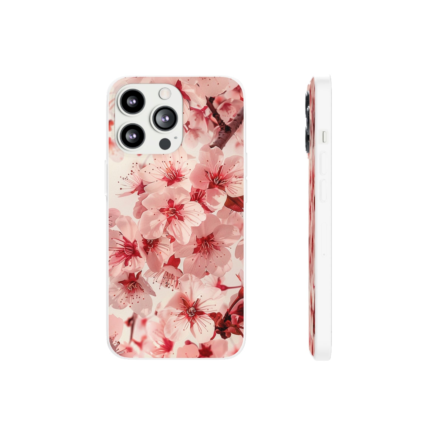 Pink Flowers Phone Case | iPhone / Samsung