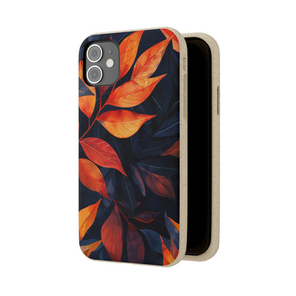 Autumnal Leaves Biodegradable Phone Case | iPhone / Samsung