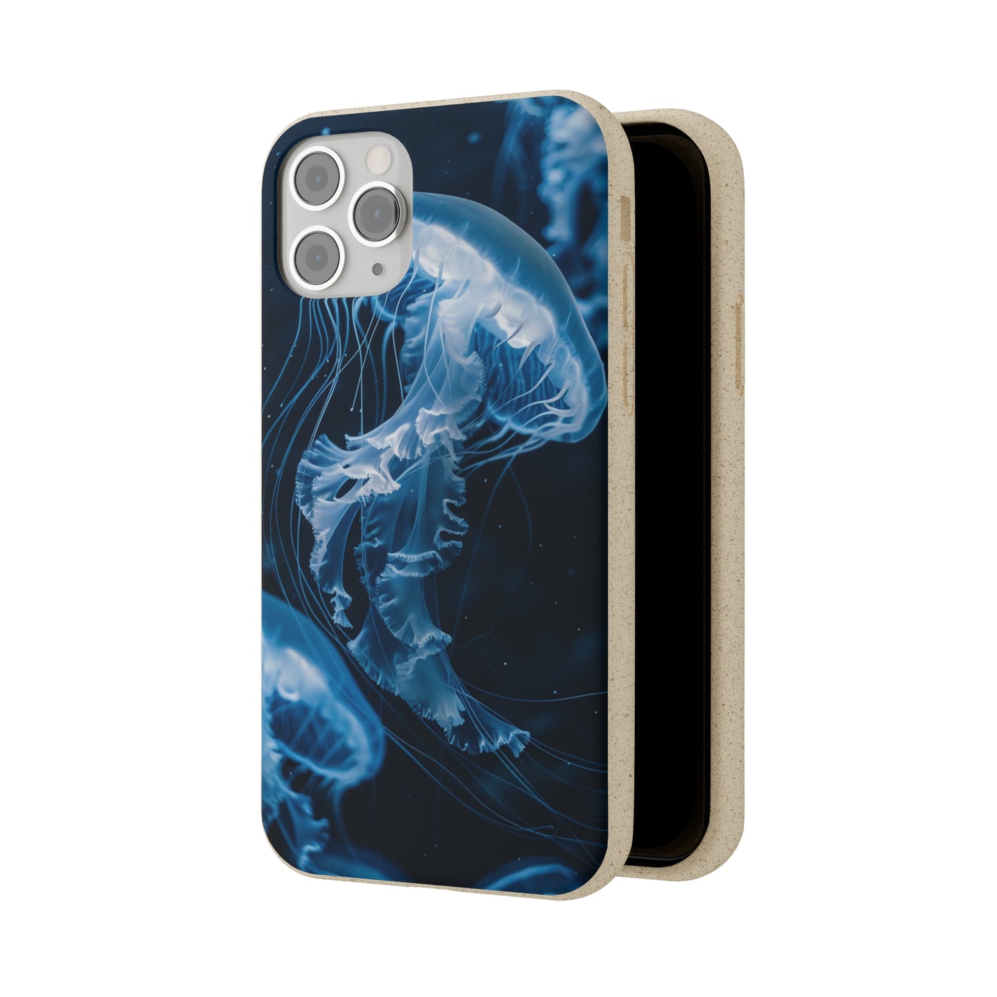 Deep Ocean Jellyfish Biodegradable Phone Case | iPhone / Samsung