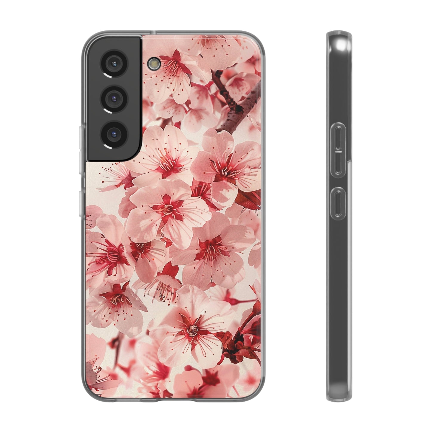 Pink Flowers Phone Case | iPhone / Samsung