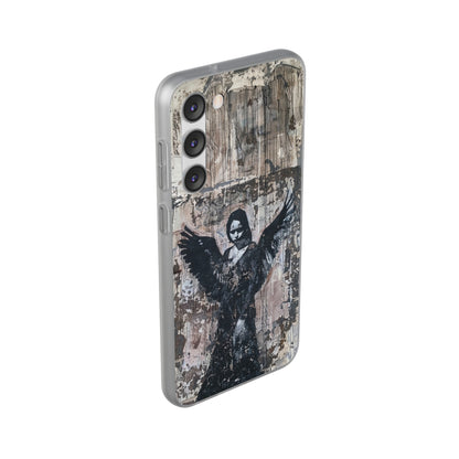 Vhils inspired Gothic Dark Angel Phone Case