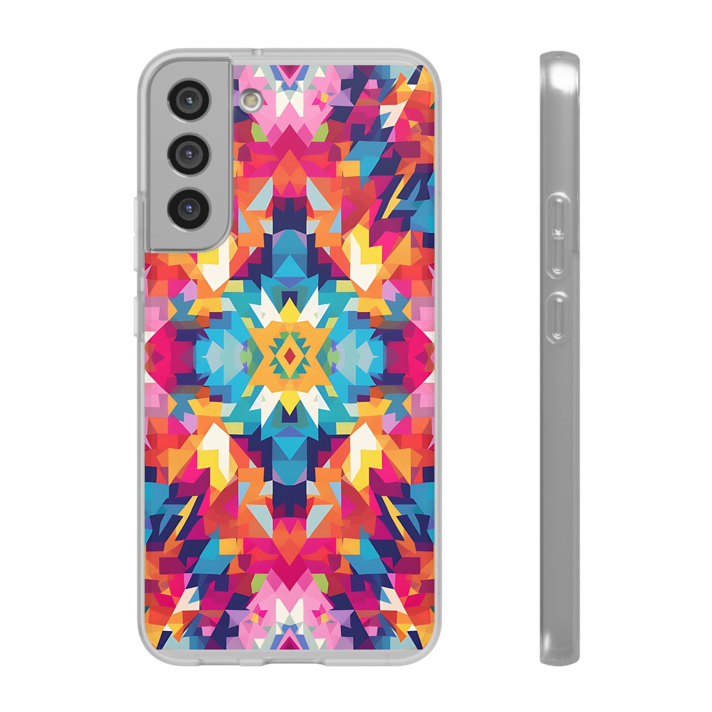 Maya Hayuk  inspired bold, colourful  pattern Phone Case