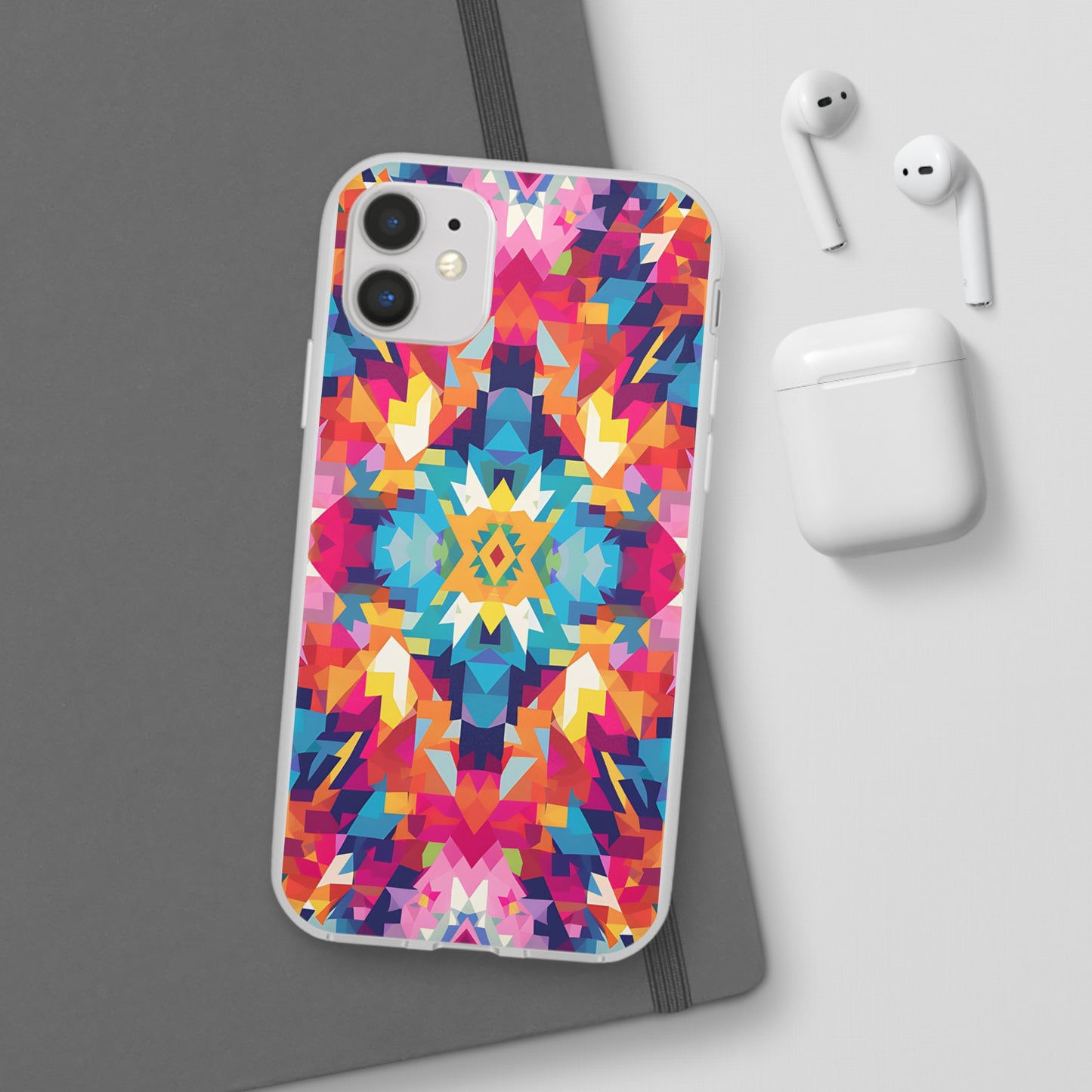 Maya Hayuk  inspired bold, colourful  pattern Phone Case