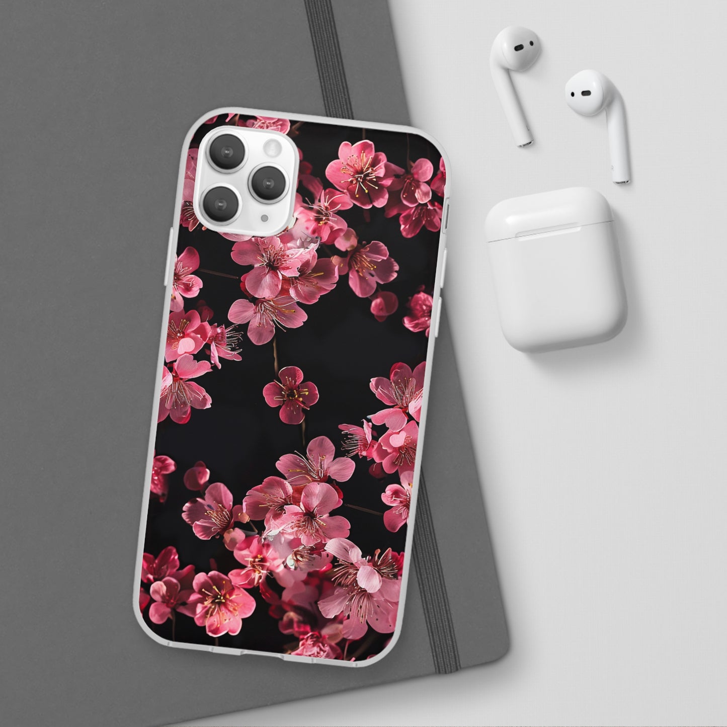 Pink Flowers Phone Case | iPhone / Samsung