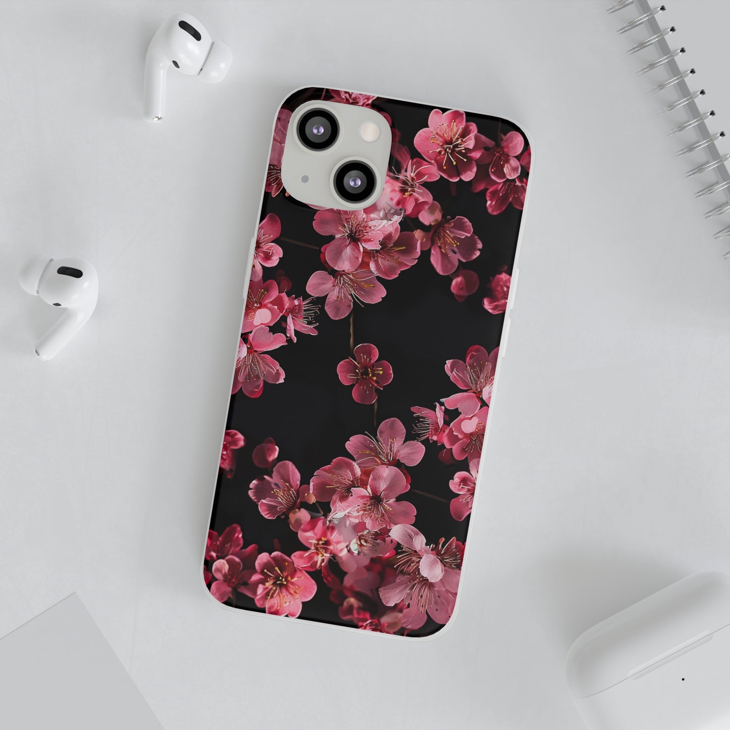 Pink Flowers Phone Case | iPhone / Samsung