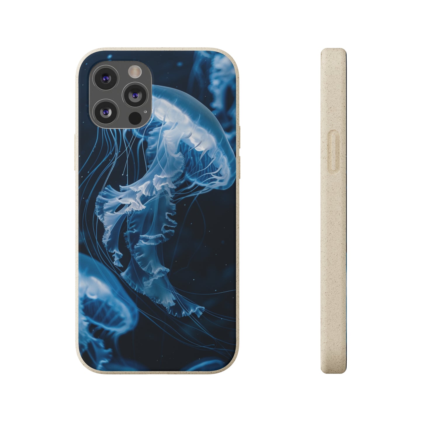 Deep Ocean Jellyfish Biodegradable Phone Case | iPhone / Samsung