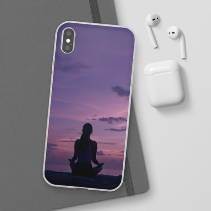 Yoga on the beach Phone Case | iPhone / Samsung