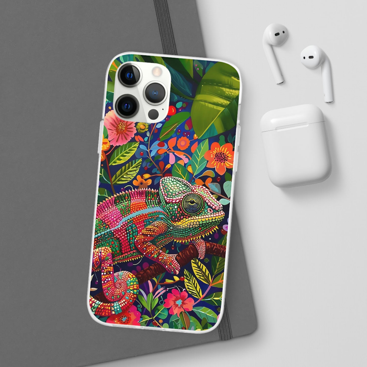 chamelion bold, bright Phone Case