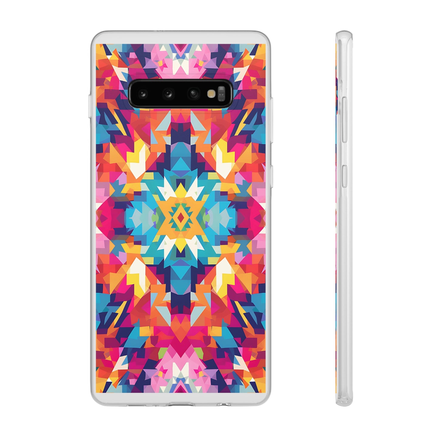 Maya Hayuk  inspired bold, colourful  pattern Phone Case