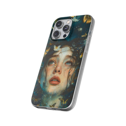 Girl under water contemporary style | iPhone/Samsung | Slimline Phone Case