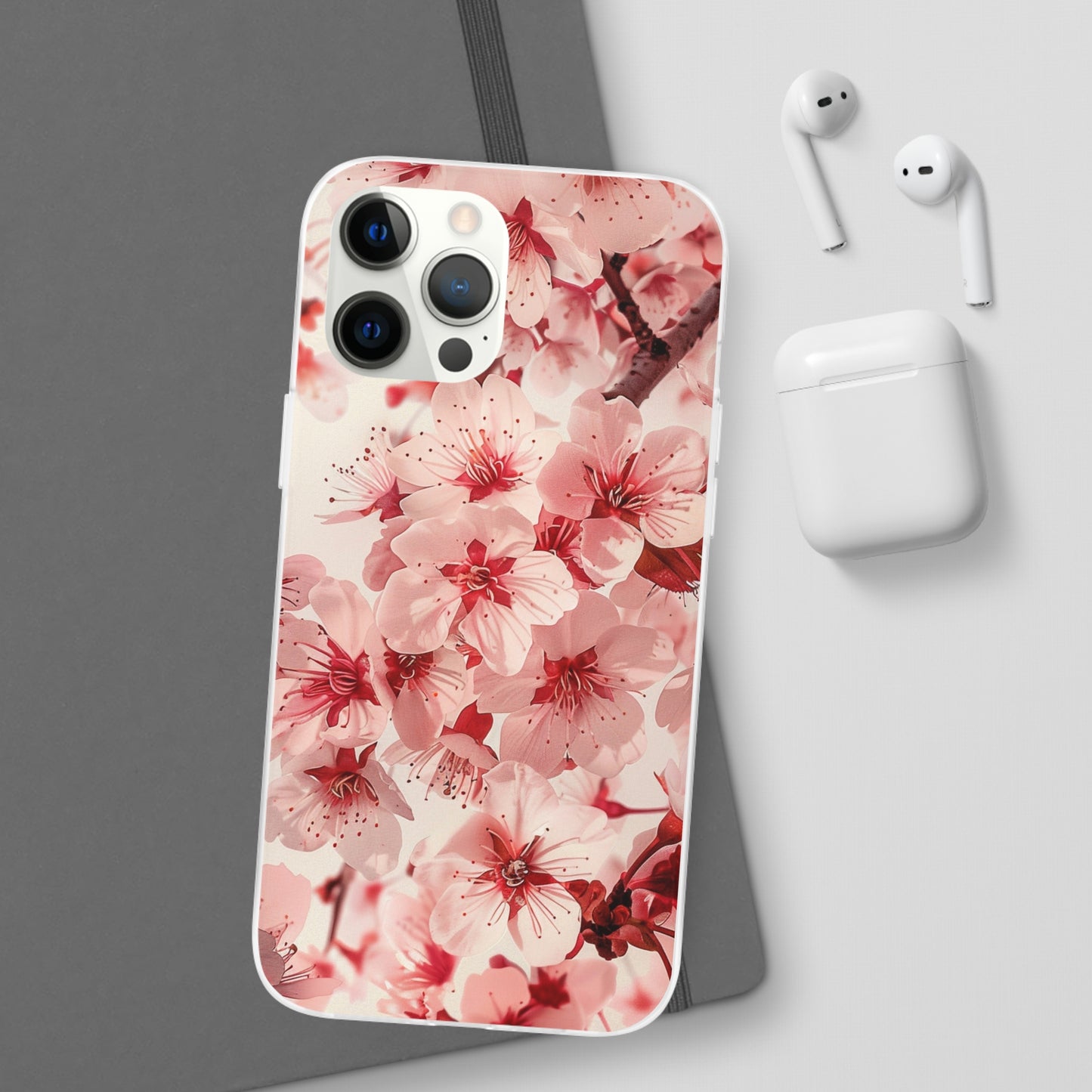 Pink Flowers Phone Case | iPhone / Samsung